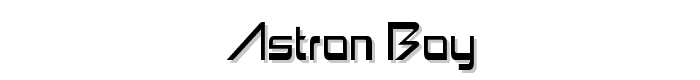 Astron Boy font
